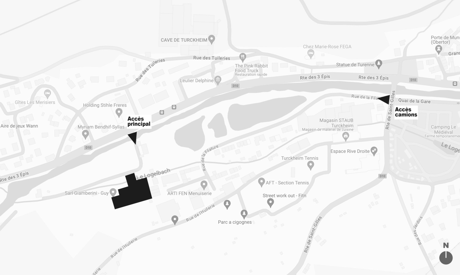 Plan d'accès