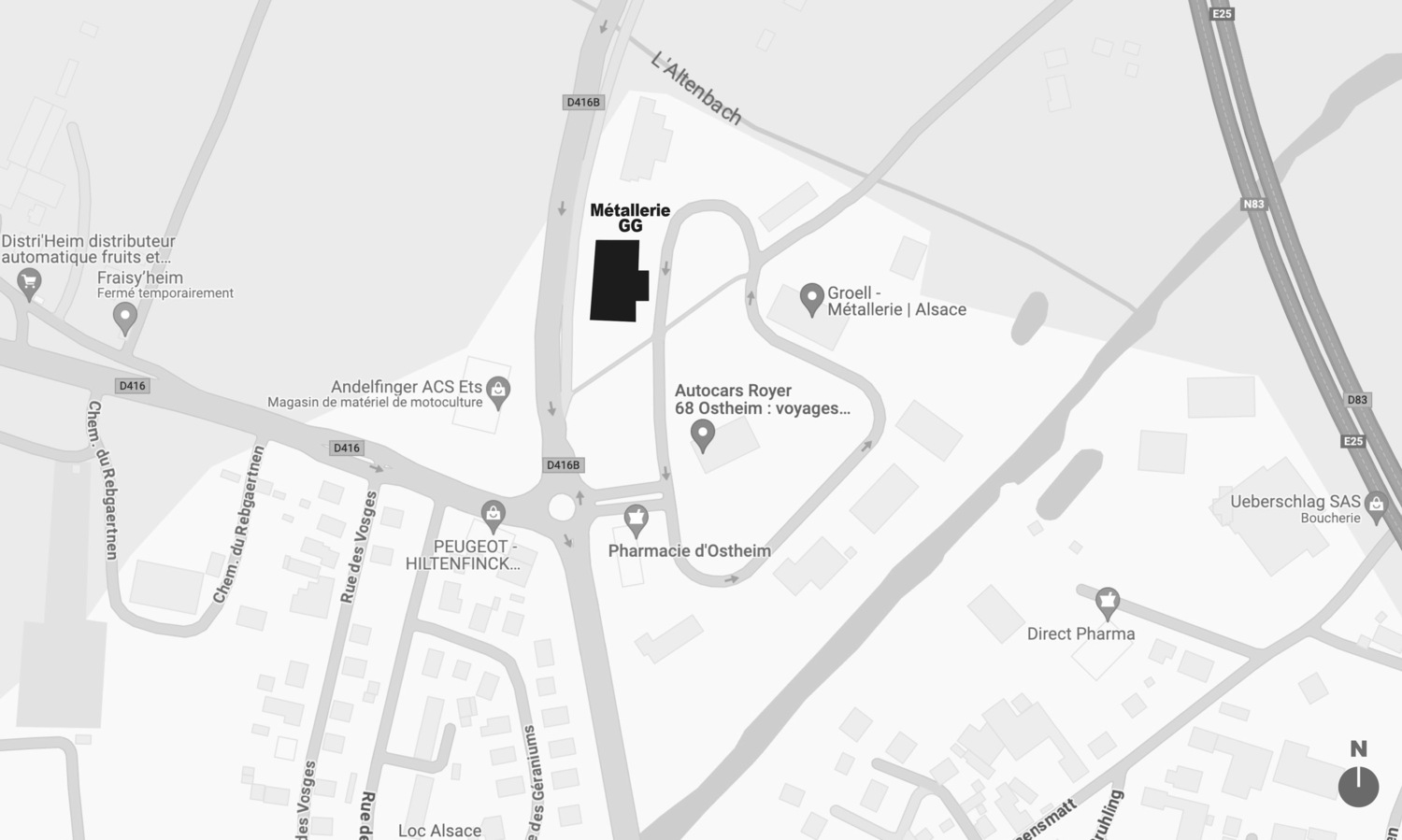 Plan d'accès