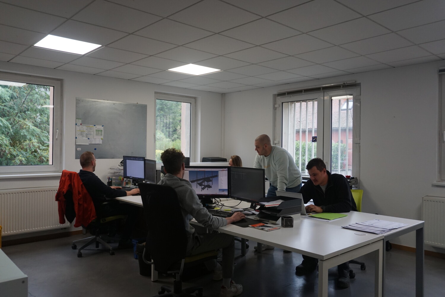 Photo de l'équipe bureau